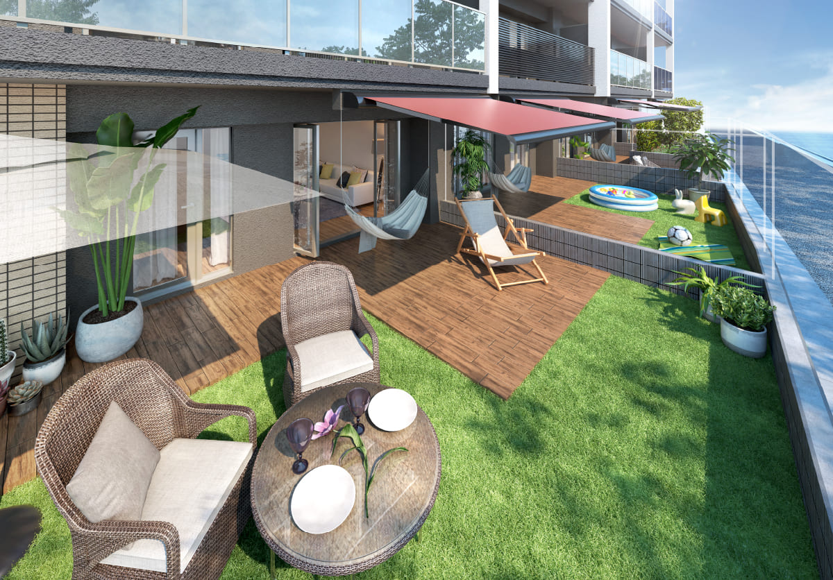 OWNER’S LIVING TERRACE